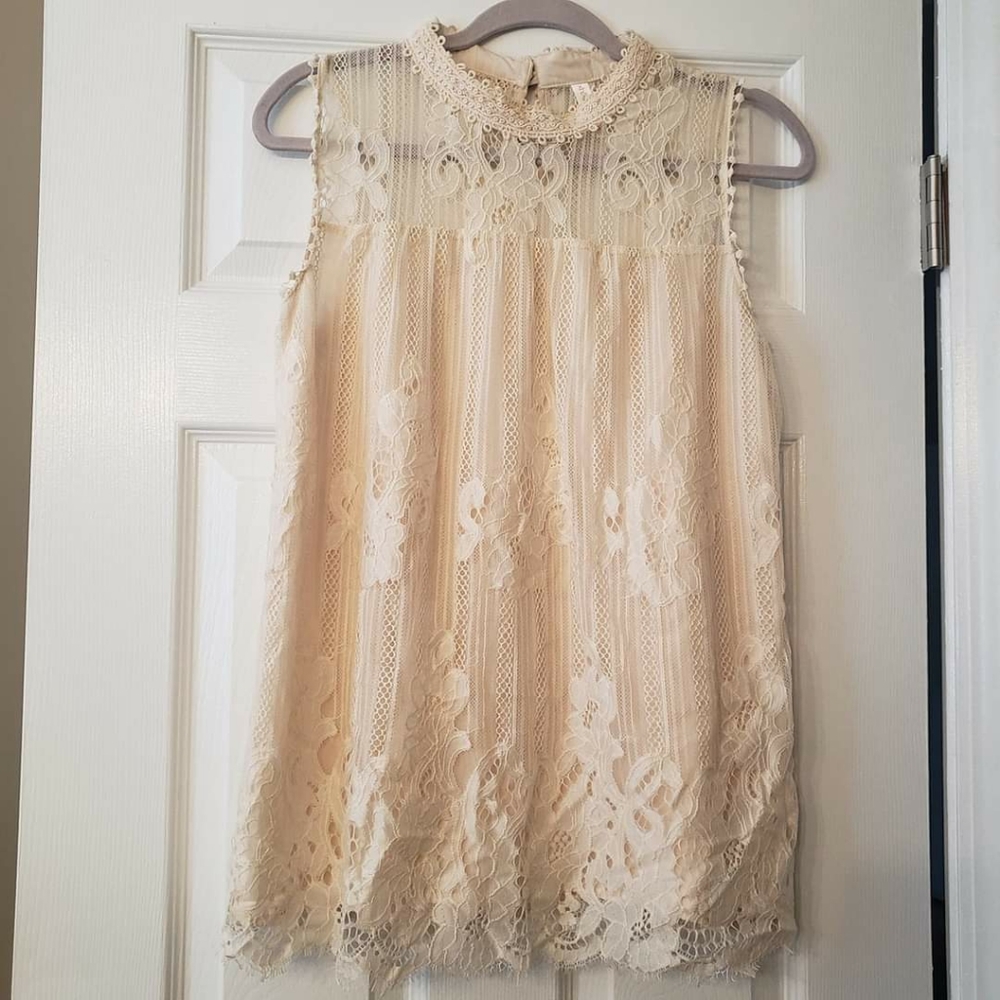Lace Tank Top
